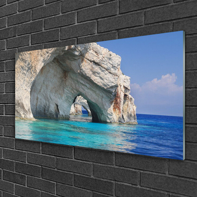 Acrylglasbilder Klippe Meer See Wasser Landschaft