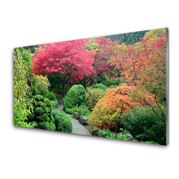 Acrylglasbilder Garten Blütenbaum Natur