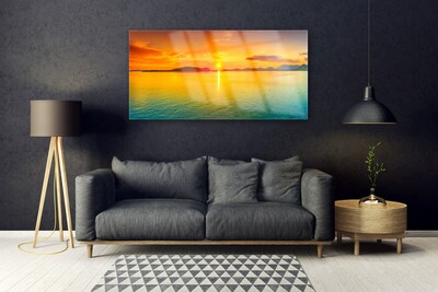 Acrylglasbilder Meer Sonne Landschaft