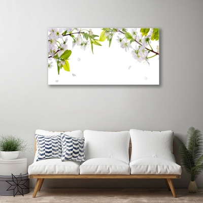Acrylglasbilder Blumen Blätter Natur