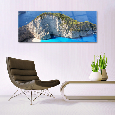 Acrylglasbilder Gestein Meer Landschaft