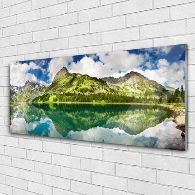 Acrylglasbilder Gebirge See Landschaft
