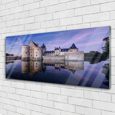 Acrylglasbilder Schloss Wasser Architektur