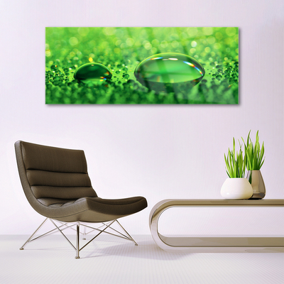 Acrylglasbilder Wassertropfen Kunst