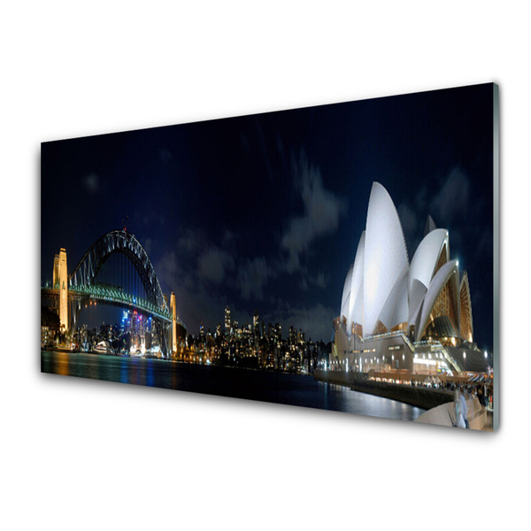 Acrylglasbilder Sydney Brücke Stadt Architektur