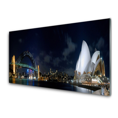 Acrylglasbilder Sydney Brücke Stadt Architektur