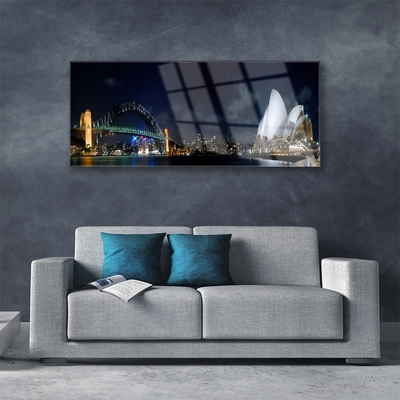 Acrylglasbilder Sydney Brücke Stadt Architektur