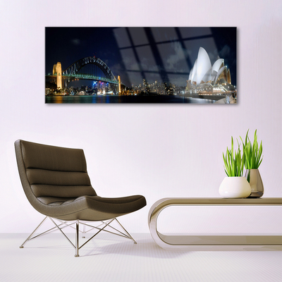 Acrylglasbilder Sydney Brücke Stadt Architektur