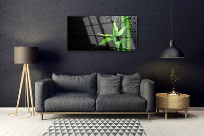 Acrylglasbilder Bambus Blätter Pflanzen