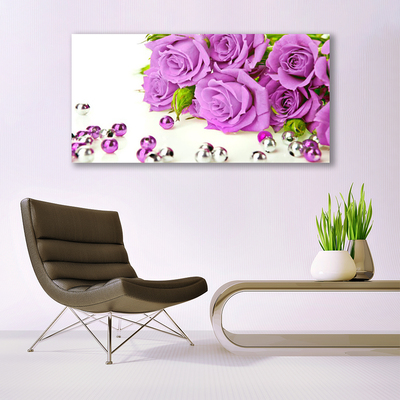 Acrylglasbilder Rosen Pflanzen