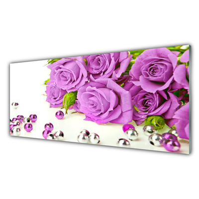 Acrylglasbilder Rosen Pflanzen