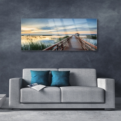 Acrylglasbilder Brücke Architektur