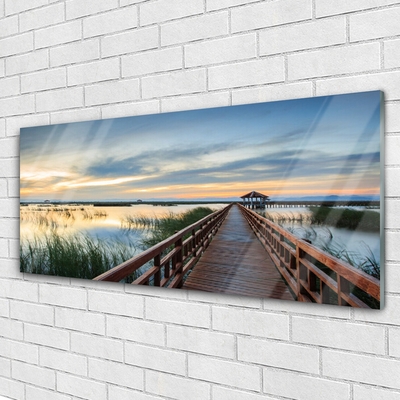 Acrylglasbilder Brücke Architektur