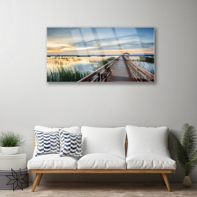 Acrylglasbilder Brücke Architektur