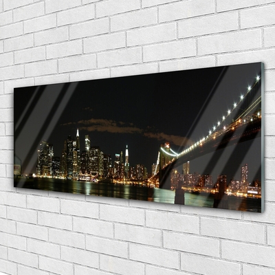 Acrylglasbilder Brücke Stadt Architektur