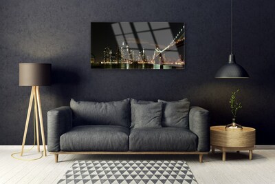 Acrylglasbilder Brücke Stadt Architektur