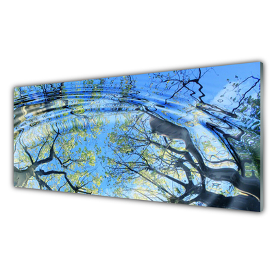 Acrylglasbilder Wasser Bäume Kunst