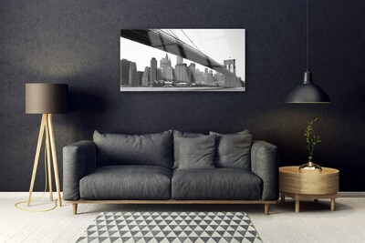 Acrylglasbilder Brücke Stadt Architektur