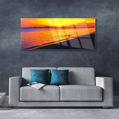 Acrylglasbilder Meer Sonne Strand Landschaft