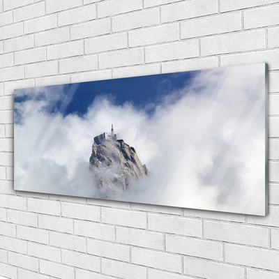 Acrylglasbilder Gebirge Wolken Landschaft