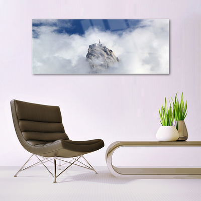 Acrylglasbilder Gebirge Wolken Landschaft