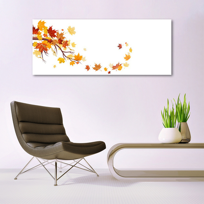 Acrylglasbilder Blätter Kunst