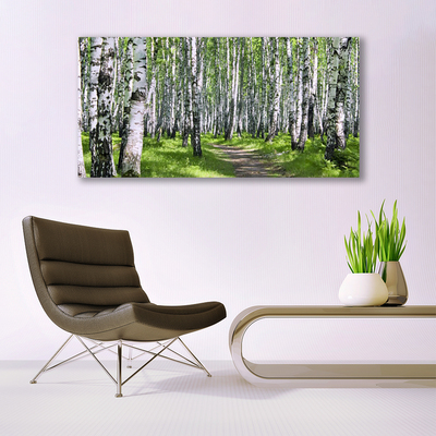 Acrylglasbilder Wald Fußpfad Natur