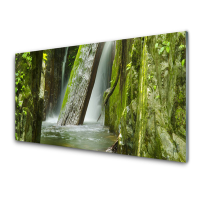 Acrylglasbilder Wasserfall Natur