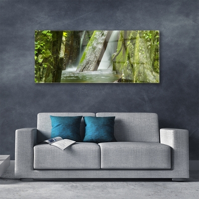 Acrylglasbilder Wasserfall Natur