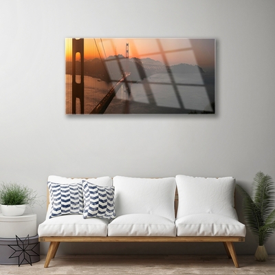 Acrylglasbilder Brücke Architektur