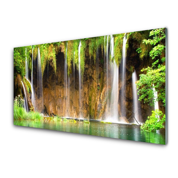 Acrylglasbilder Wasserfall Natur