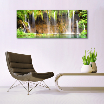 Acrylglasbilder Wasserfall Natur