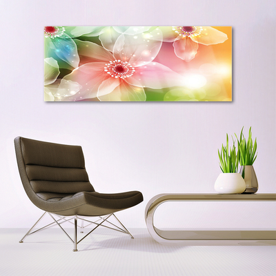 Acrylglasbilder Blumen Kunst