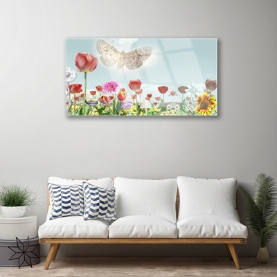 Acrylglasbilder Blumen Natur