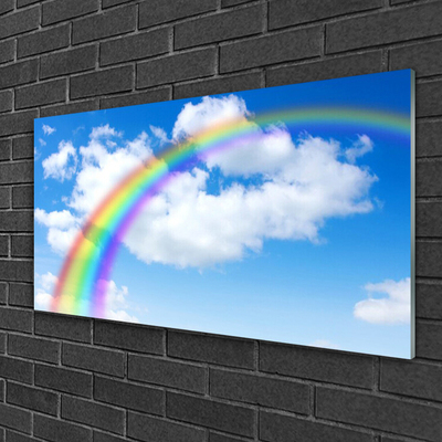 Acrylglasbilder Regenbogen Natur