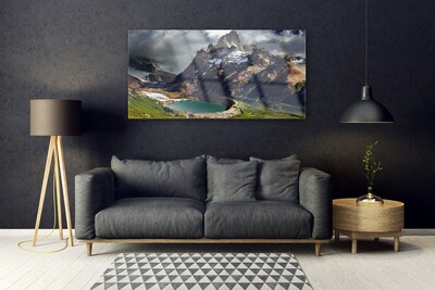Acrylglasbilder Gebirge Bucht Landschaft