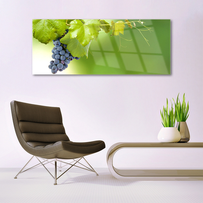 Glasbild aus Plexiglas® Weintrauben Küche