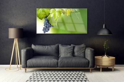 Glasbild aus Plexiglas® Weintrauben Küche