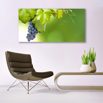 Glasbild aus Plexiglas® Weintrauben Küche