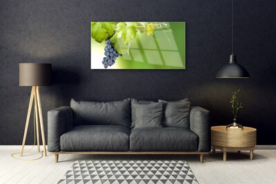 Glasbild aus Plexiglas® Weintrauben Küche