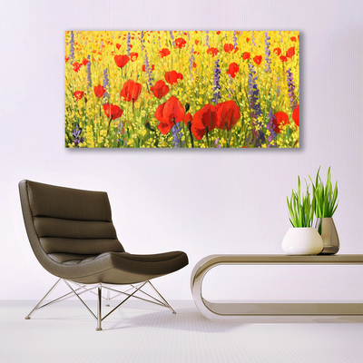 Glasbild aus Plexiglas® Blumen Pflanzen