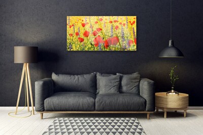 Glasbild aus Plexiglas® Blumen Pflanzen