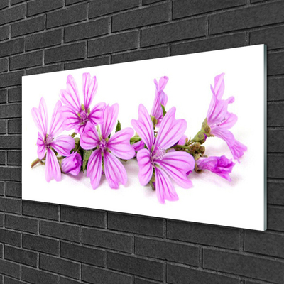 Glasbild aus Plexiglas® Blumen Pflanzen