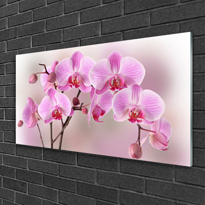 Glasbild aus Plexiglas® Blumen Pflanzen