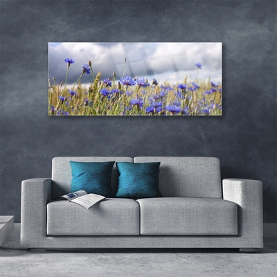 Glasbild aus Plexiglas® Blumen Pflanzen