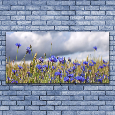 Glasbild aus Plexiglas® Blumen Pflanzen