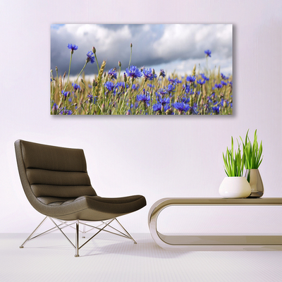 Glasbild aus Plexiglas® Blumen Pflanzen