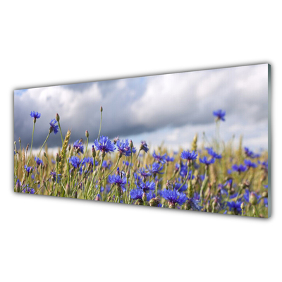 Glasbild aus Plexiglas® Blumen Pflanzen