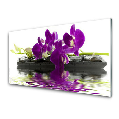 Glasbild aus Plexiglas® Blumen Pflanzen