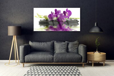 Glasbild aus Plexiglas® Blumen Pflanzen